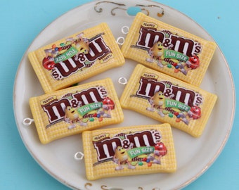 Mini Candies Resin Charms Flat Back Cabochon Packs Resin Pendants Handmade DIY Jewelry Earring Necklace Bracelet Decorations