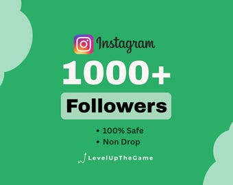 Servicio de crecimiento de perfil de Instagram 100% orgánico de alta calidad y sin caídas, crecimiento real en redes sociales, impulso de perfil