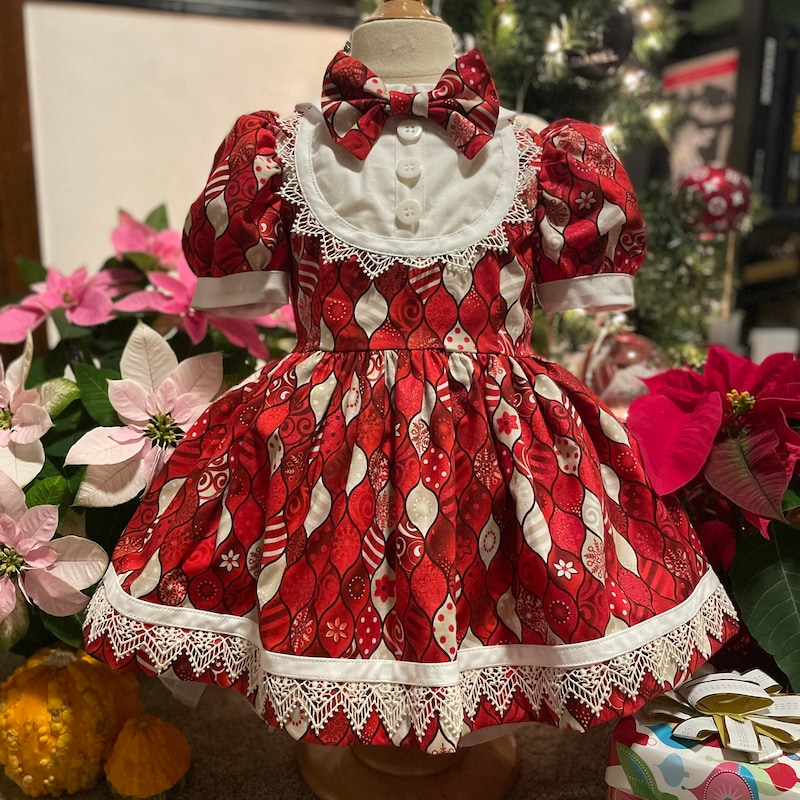 Sunny Day Dress- Mini Candy Canes main image 1