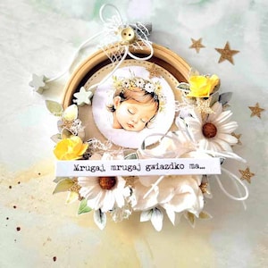 Zestaw do druku Baby Born, wyroby z papieru, tworzenie kartek, Cricut, prezent dla dziecka, pierwsze urodziny, DIY Scrapbooking, naklejki, wykaszarki, tworzenie kartek zdjęcie 9