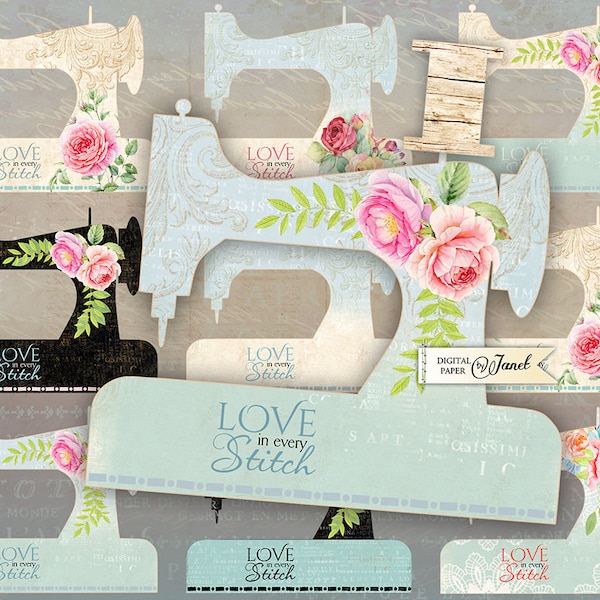 Sewing Machine Label - Etsy