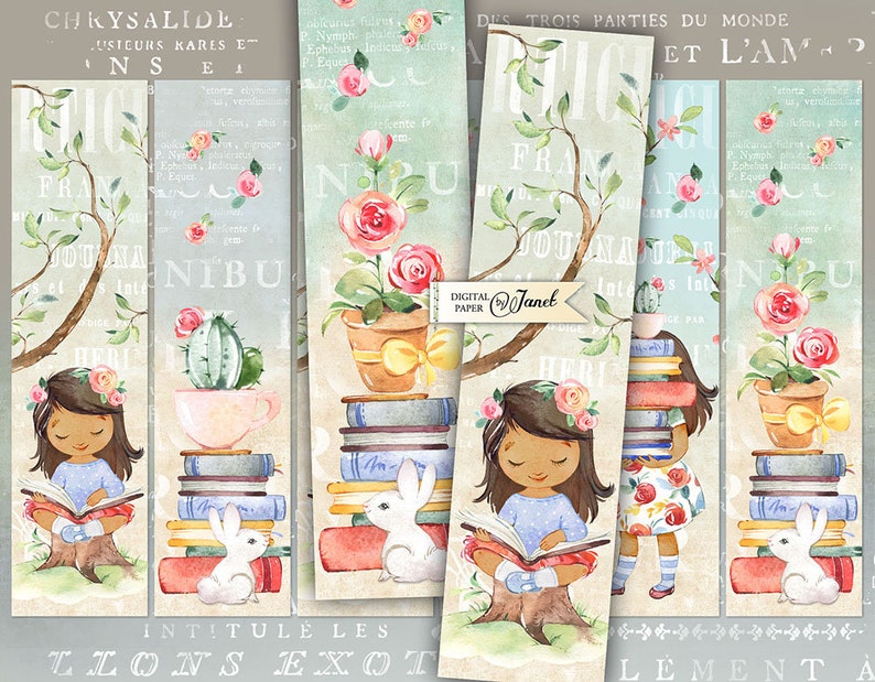 Hello School Bookmarks, Printable Bookmarks, PNG file, ART file, ephemera, Diy Craft, Cricut Supplies, Scrapbooking, Digital Bookmarks image 1