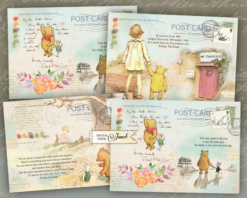 Winnie pooh letters - Etsy 日本