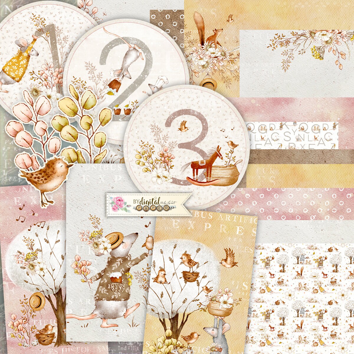 Funny Friends Collection Paper Craft Supplies Scrapbooking - Etsy Sweden Funny Friends Collection Paper Craft Supplies Scrapbooking - Etsy Sweden