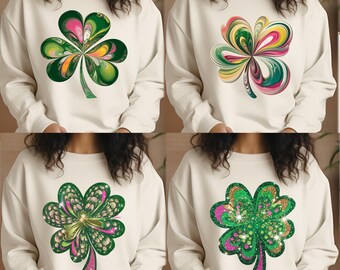 St Patricks Day Shamrock Shirt Png Sublimation St Pattys Day St Patricks Coquette png,Green Coquette png, St Patrick's Day png, Shamrock png