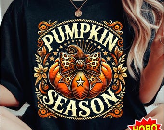 Pumpkin season png, Retro halloween png, Halloween Png, Coquette Bow PNG, Halloween Bow Png, Halloween Sublimation Design, Pumpkin png