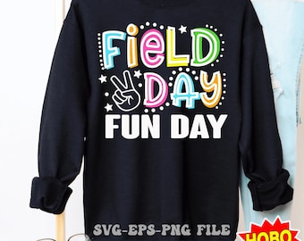 Field Day Fun Day SVG, Field Day 2024 Svg, Funny  School Game Day svg,  Field Day Teacher Shirt, Field day gift svg png cricut cut file