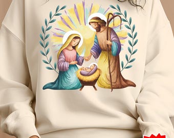Nativité de Noël pailletée colorée Png, Nativité de paillettes colorées Png, Jésus Noël Png, Enfant Jésus Png, Coquette Jesus png, Noël Jésus Png