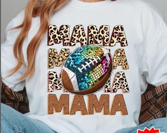 Football Mama PNG, Game Day png, Coquette Football png, Football Season Png, mom Football png, Football Sport Png,Sublimation download