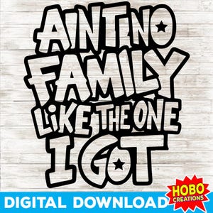Não há nenhuma família como aquela que eu tenho svg, reunião svg, família svg, camisa de reunião de família, citação de família svg, família svg, design de camiseta engraçada