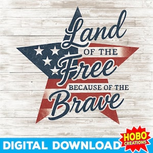 Land des kostenlosen PNG, Stern der amerikanischen Flagge 4. Juli Clipart, Patriotisches Sublimationsdesign, USA-Unabhängigkeitstag-Digital-Download-Kunst