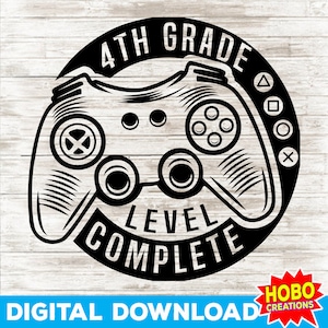 4th Grade 2024 Grad Svg, Back to School Svg, Fourth Grade Graduation, 4th Grade Graduate svg, Last Day of School 2024 Graduate Gift for Kid