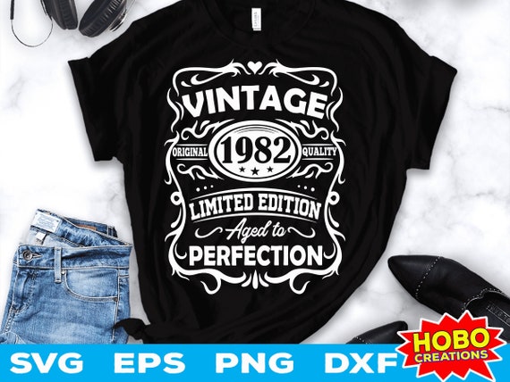Digital Prints 1982 Vintage Limited Edition Silhouette Svg Cut File ...