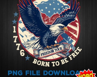 America Png, USA Png, Retro png, American Patriotic Png, 4th of July Png, Sublimation Design, Eagle png, Retro america png download