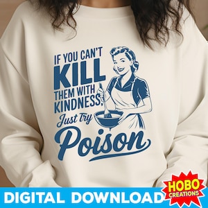 Completely Unhinged SVG PNG, Funny Retro Housewife SVG, Vintage Sarcastic Sublimation, Trendy Humor Shirt Mug Tote Digital Download image 5