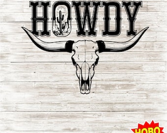 Howdy Shirt SVG PNG, Western Country Music Graphic, Nashville Midwest Sublimation Design, Digital Download for T-Shirts