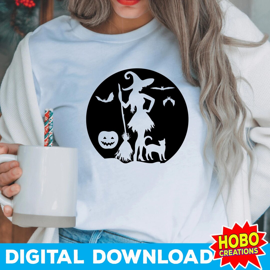 Witch SVG, Halloween SVG, Wicked Witch Svg, Halloween Girl Woman Svg ...