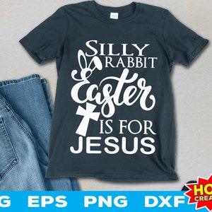 coelho bobo páscoa é para jesus svg, Páscoa engraçada svg, Feliz Páscoa svg,Kids Páscoa Svg, Coelhinho da Páscoa Coelho Svg Cricut cut file download