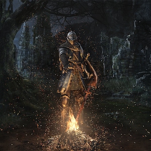 Dark Souls Remastered Video Game Poster