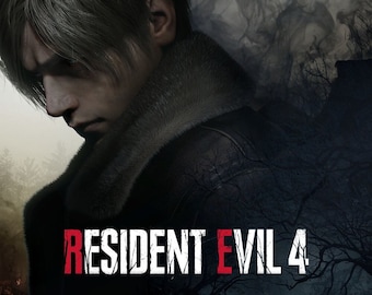 Resident Evil 4 Remake, Poster Print