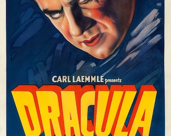 ドラキュラ 1931 映画ポスター v.2 - Etsy 日本