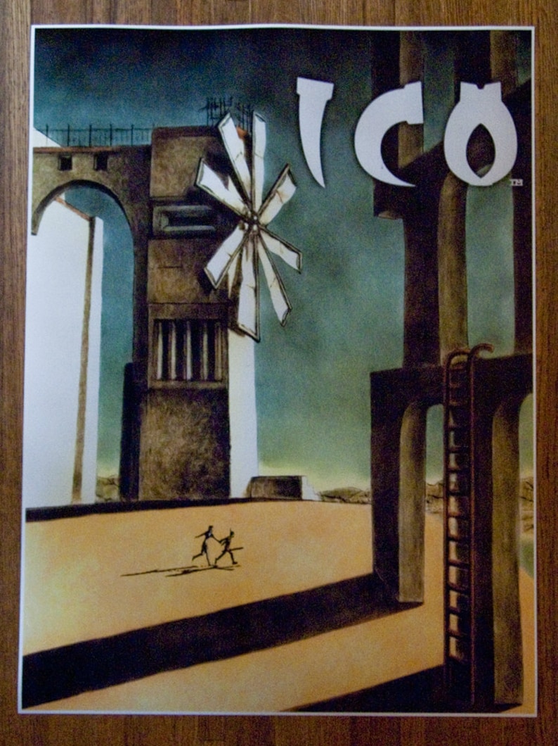 ICO poster 18 x 24 Video Game Poster image 1