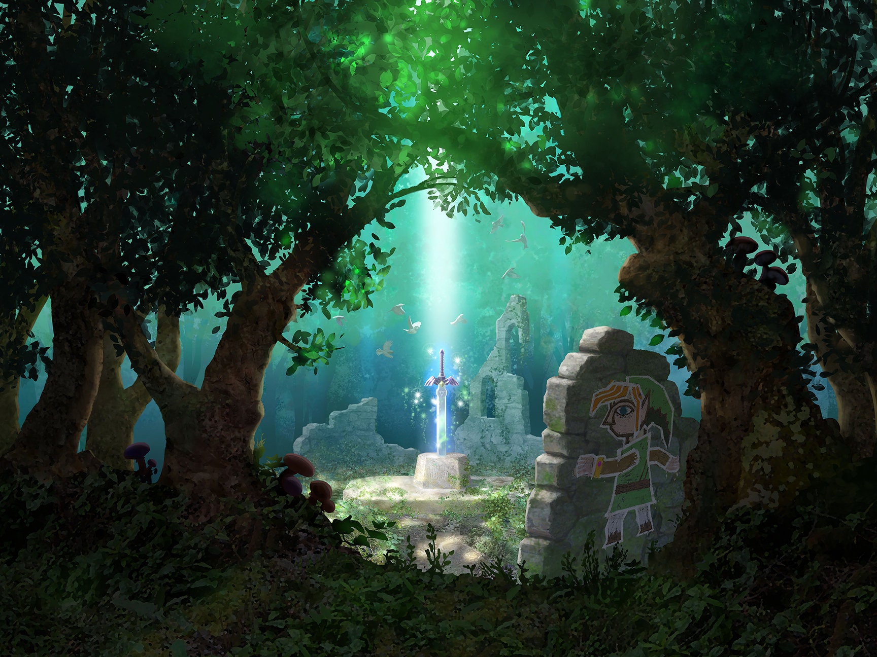 Zelda - A Link Between Worlds Poster Print - Item # VARTIARP10031