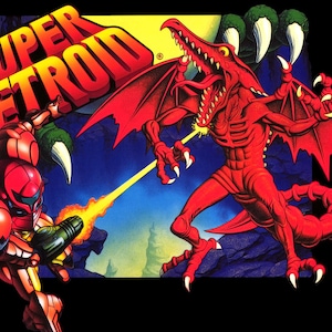 Super Metroid 36 x 24&quot; Videospiel-Poster