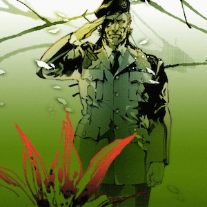 Metal Gear Solid 3 Snake Eater 24 x 30" Video Game Poster