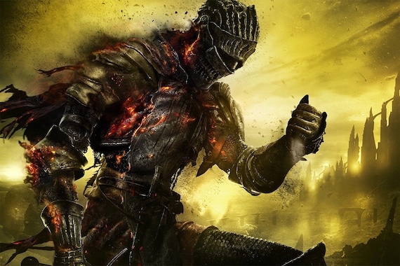 Dark Souls 3 Video Game Poster - Etsy