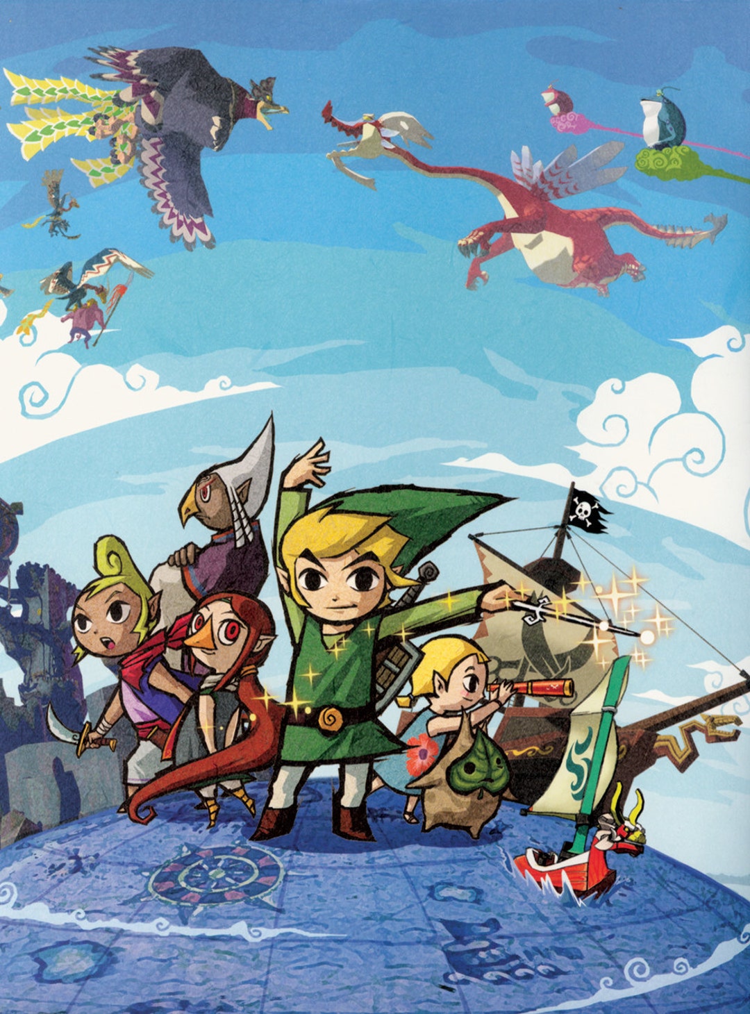 The Legend of Zelda the Wind Waker 18 X 24 Video Game -  Norway