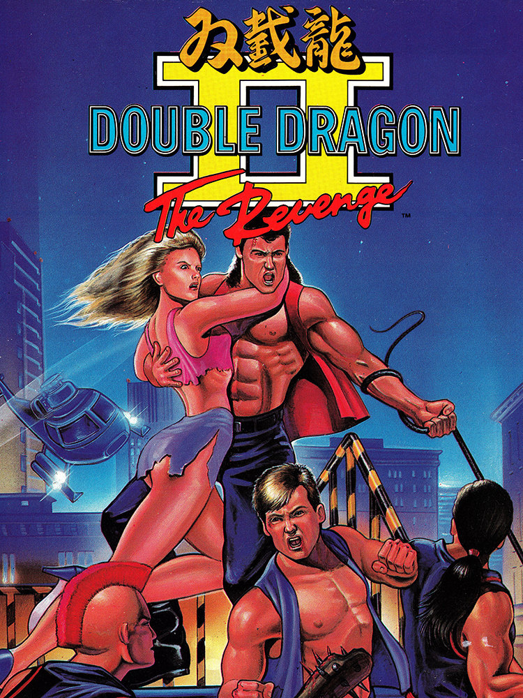 Double Dragon II 18 X 24 Video Game Poster 