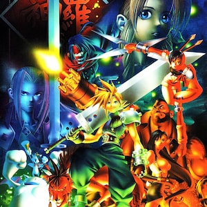 Final Fantasy VII-promotieposter, videogameposter