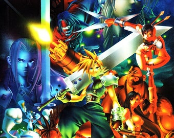 Final Fantasy VII Promotional Poster, Video Game Poster