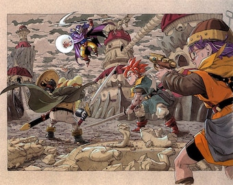 Chrono Trigger , Affiche de jeu vidéo