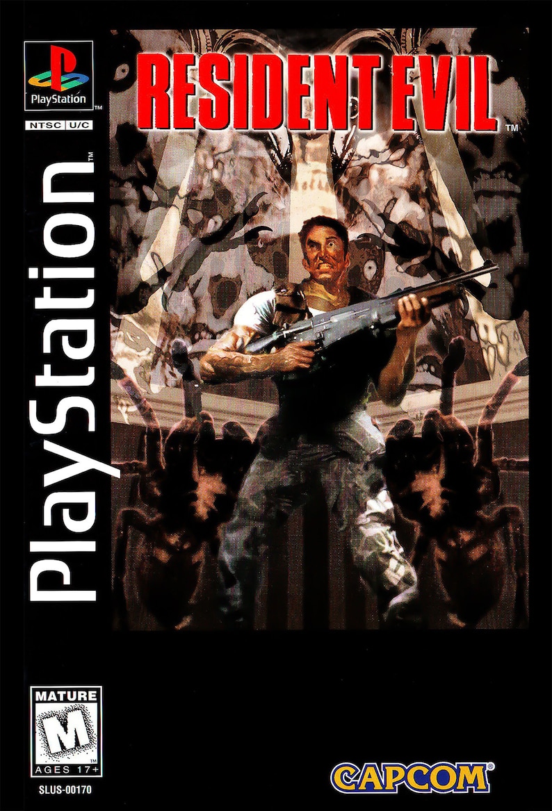 Resident Evil original box art print