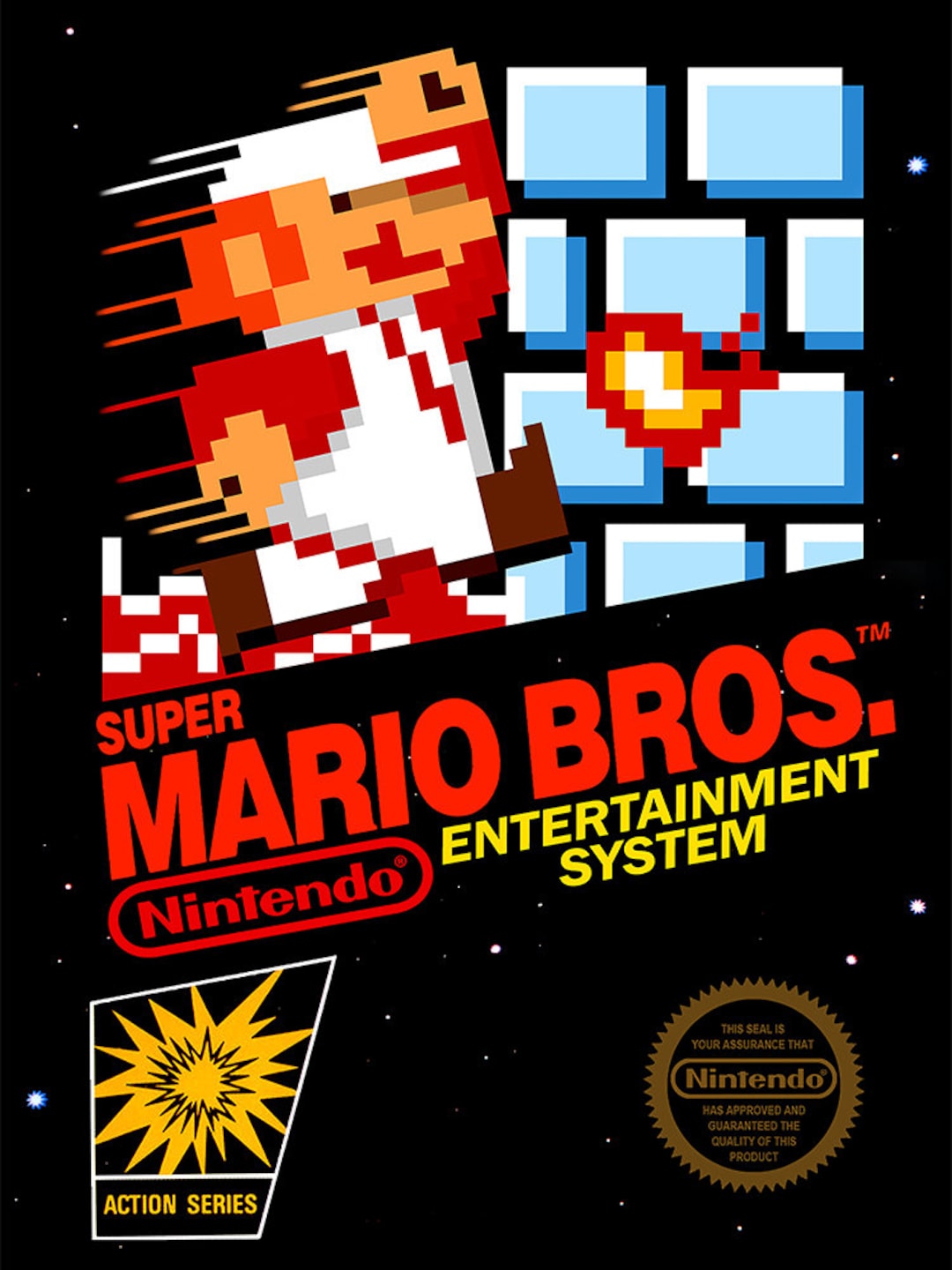 FREE! - Super Mario Page Borders, Super Mario Bros.