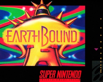 EarthBound 36 x 24", 30" x 20", and 24" x 16" Video Game Poster