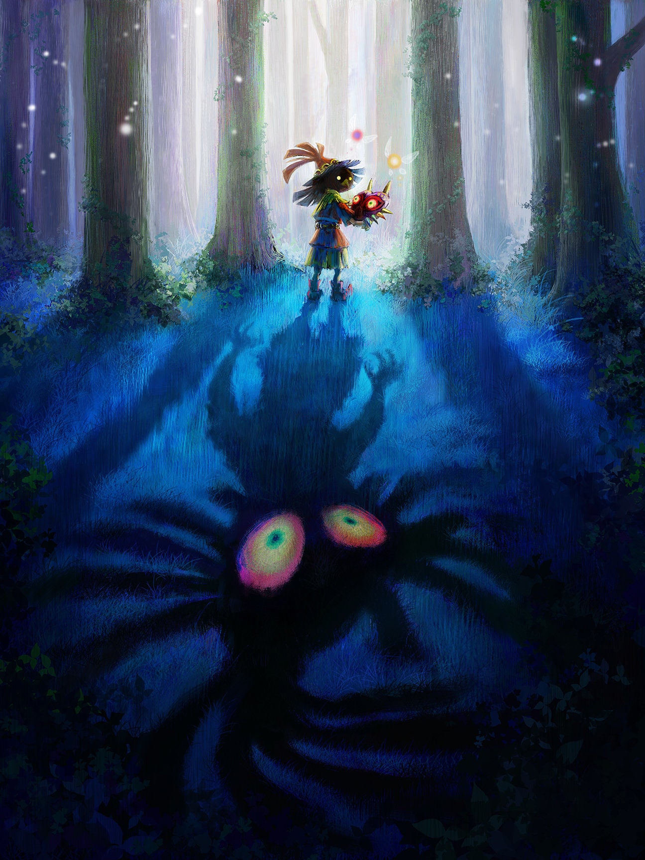 The Legend of Zelda Majora's Mask 3DS Wallpaper by stevenstone89