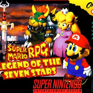 Super Mario RPG 36 x 24 Video Game Poster