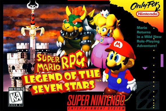 Super Mario RPG Poster 