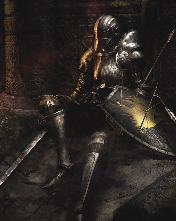 Demon's Souls Video Game Poster Key Art 