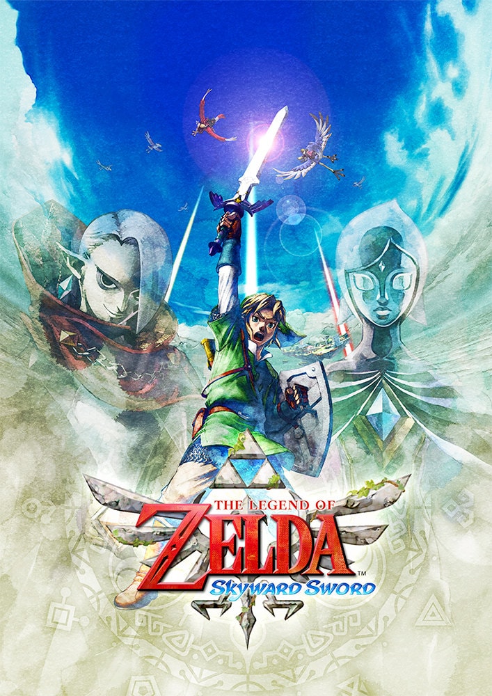 Legend of Zelda Skyward Sword Multiple Sizes Available Video 