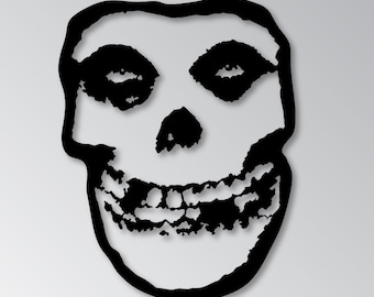 Misfits, Crimson Ghost, naklejka winylowa, naklejka, naklejka na zderzak, naklejka