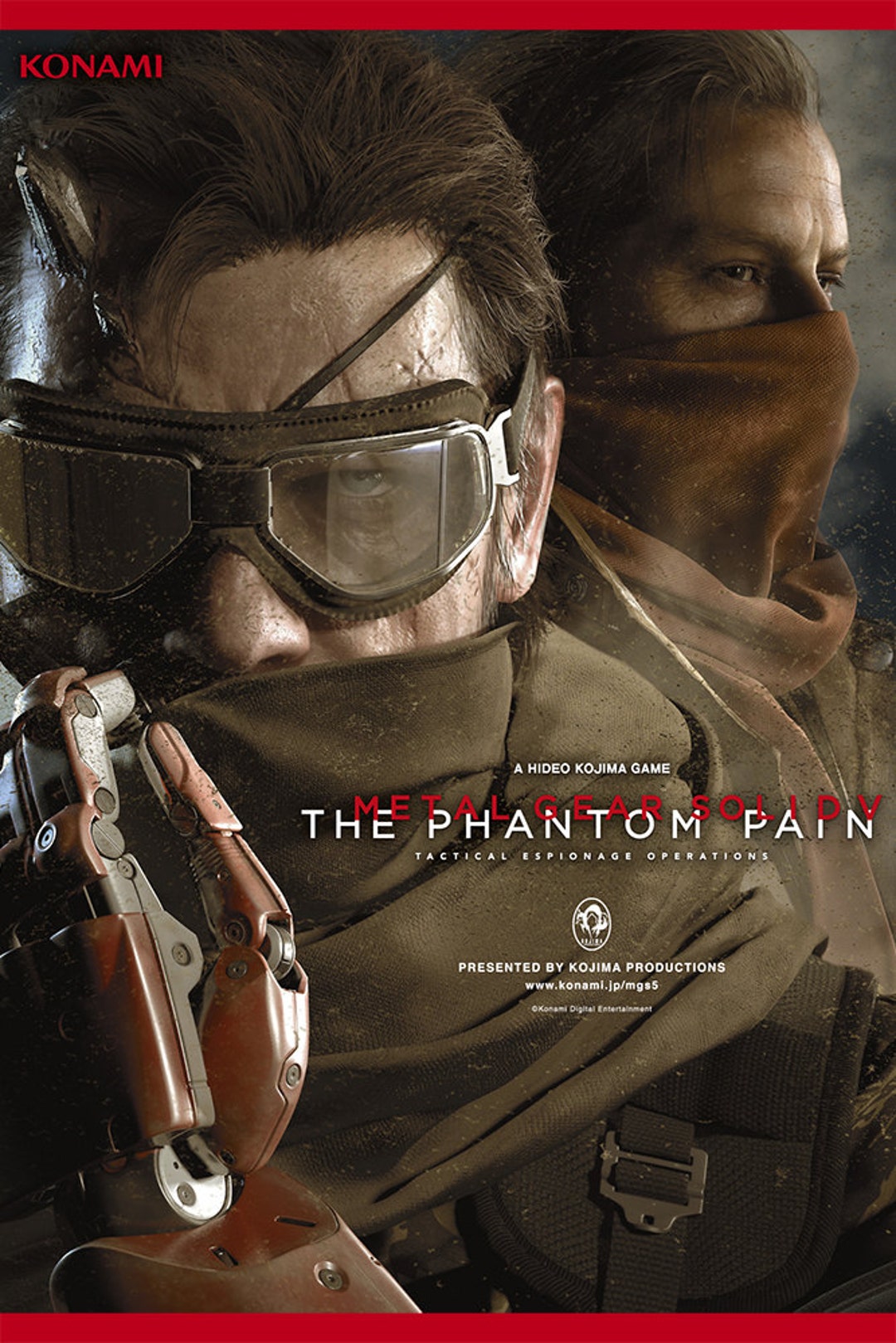 Metal Gear Solid V Phantom Pain 20 X 30 Video Game 