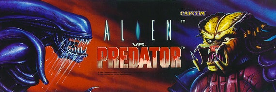 CAPCOM ALIEN vs PREDATOR ポスター カプコン Alien vs predator AVP