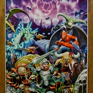 Super Ghost & Goblins 20 x 30&quot; Video Game Poster