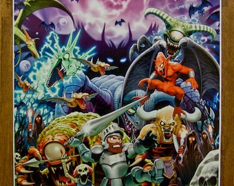 Super Ghost & Goblins 20 X 30
