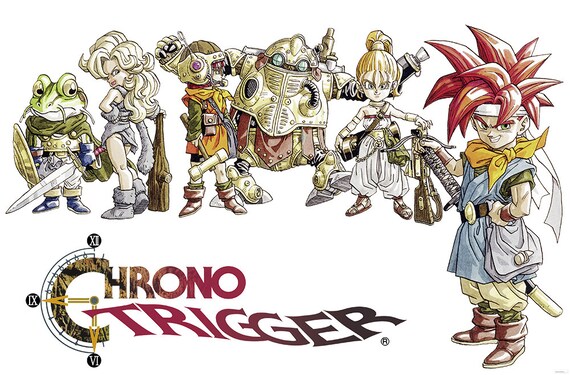 クロノトリガー、複数のサイズあり、ビデオゲームポスター クロノトリガー、複数のサイズあり、ビデオゲームポスター