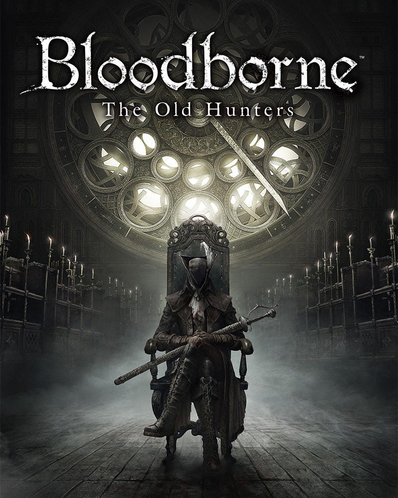 Bloodborne the Old Hunters Video Game Poster 24x30